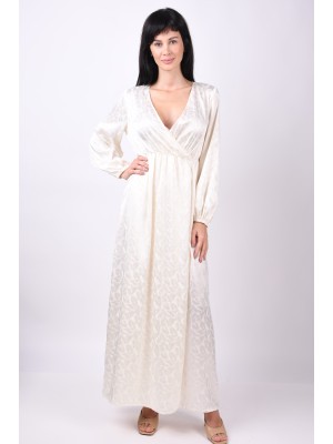 Rochie Yas Yaslumen Wrap Maxi Gardenia